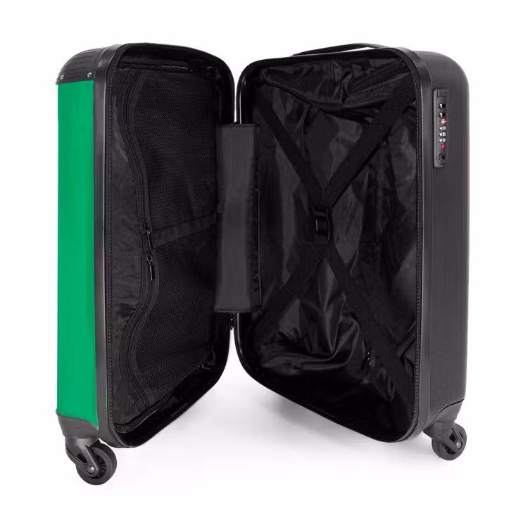 Suitcase - Sandwich - Green - disco ball — 3