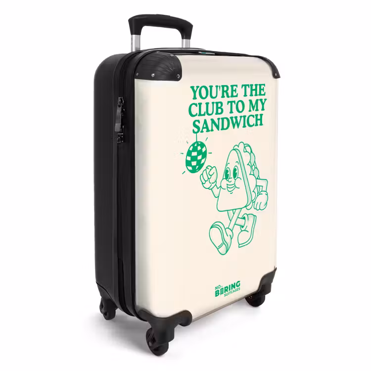 Suitcase - Sandwich - Green - Discobal — 4