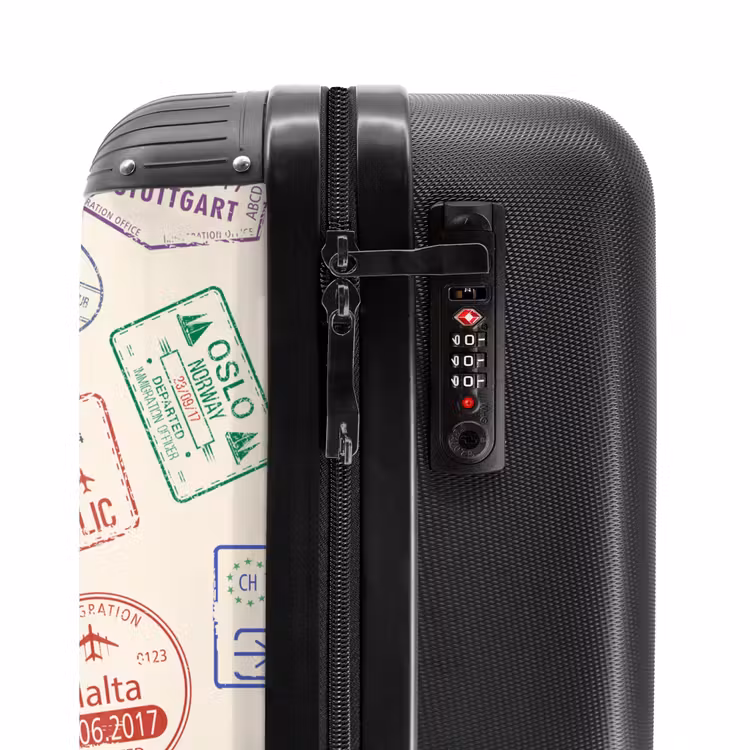 Suitcase - Stamps - Colorful - Countries — 5