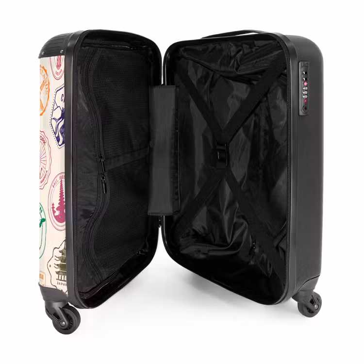 Suitcase - Stamps - Colorful - World — 3