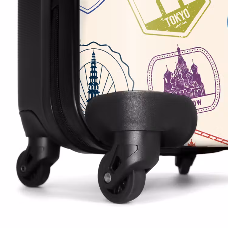 Suitcase - Stamps - Colorful - World — 6