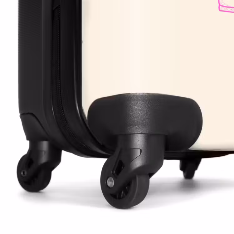 Suitcase - Taco - Pink - White — 6
