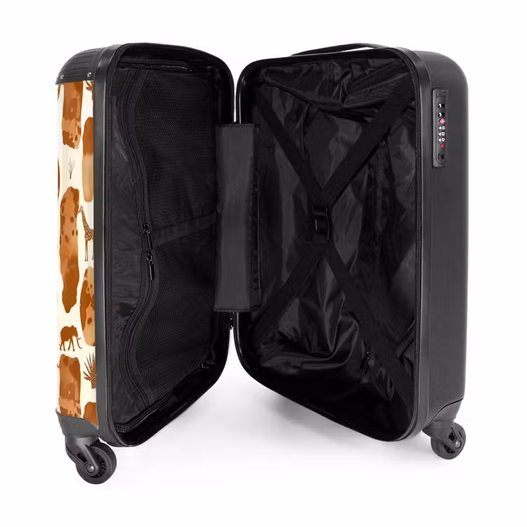 Suitcase - Terracotta - Safari - Animals - Pattern — 3