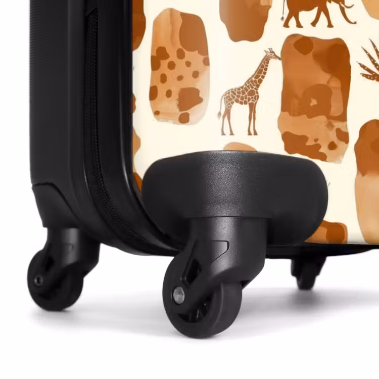 Suitcase - Terracotta - Safari - Animals - Pattern — 6
