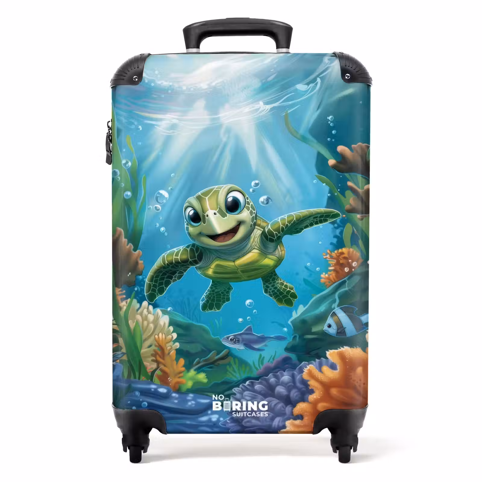 Suitcase - Zippy Sea Turtle — 1