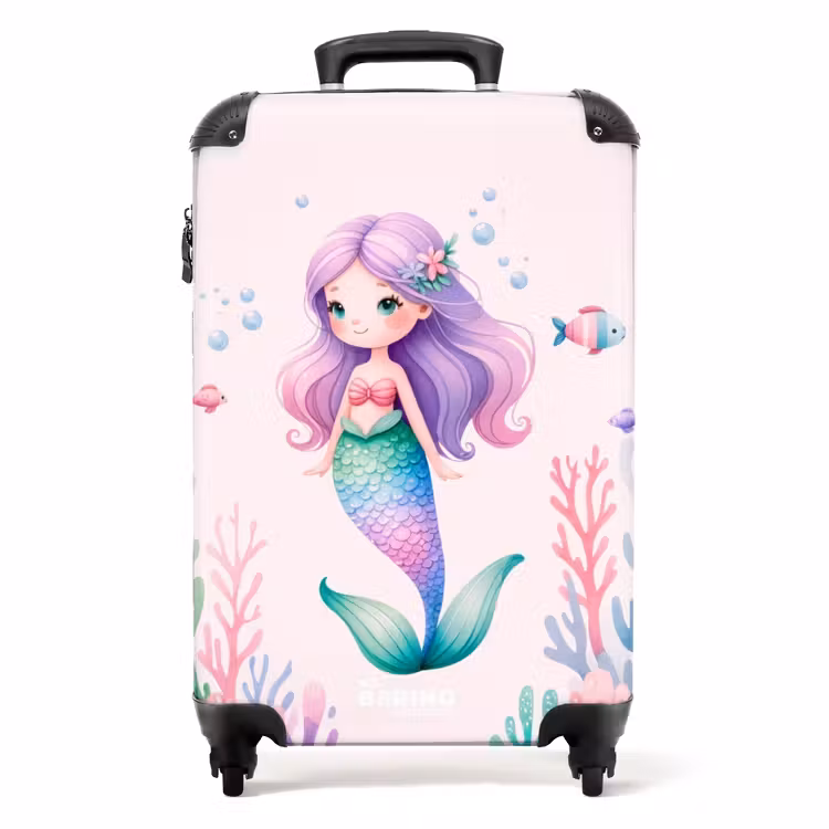 Suitcase - Violet fins — 1
