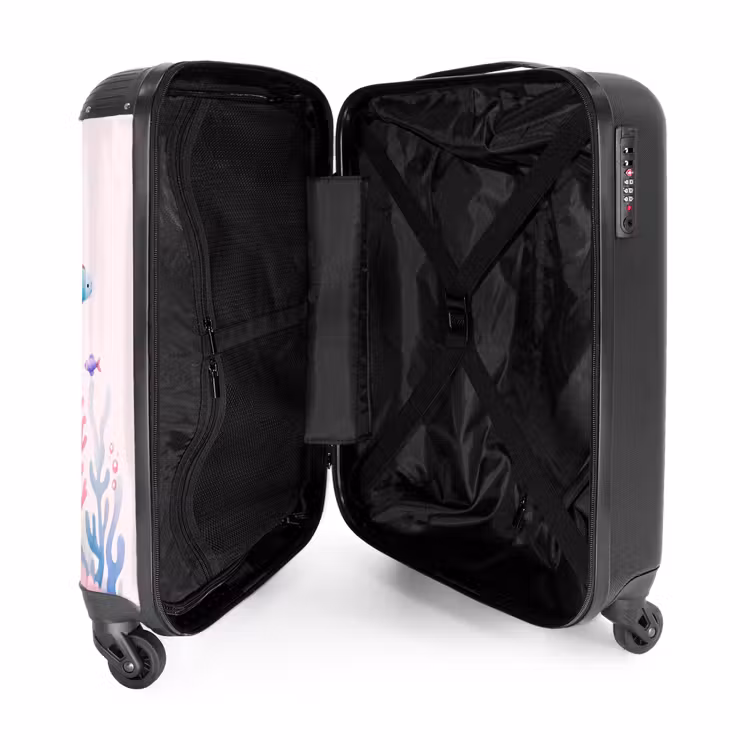 Suitcase - Violet fins — 3