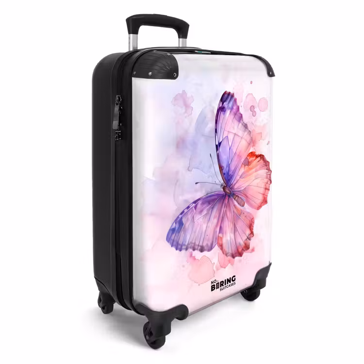 Suitcase - Watercolor aurora — 4