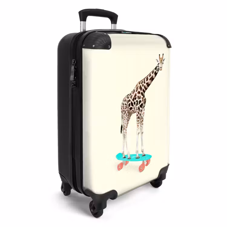 Suitcase - Whooping giraffe — 4