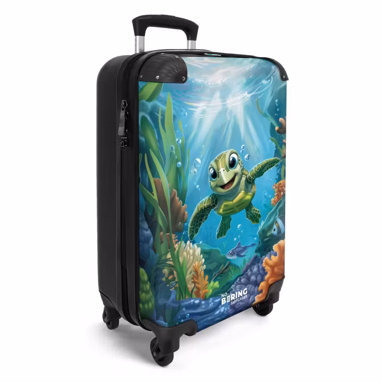 Suitcase - Zippy Sea Turtle — 4