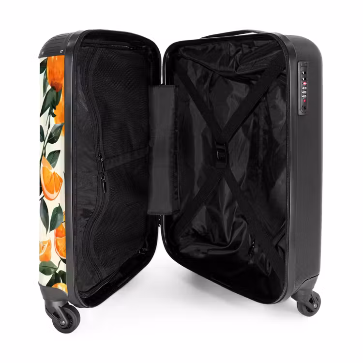 Suitcase - Vintage fruit - Tangerines — 3