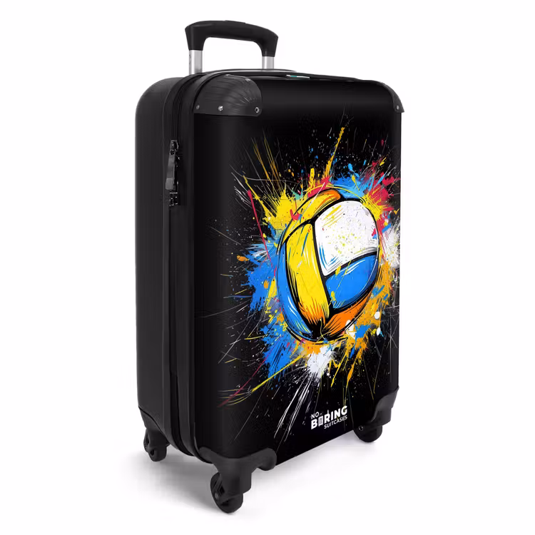 Suitcase - Volleyball with graffiti — 4