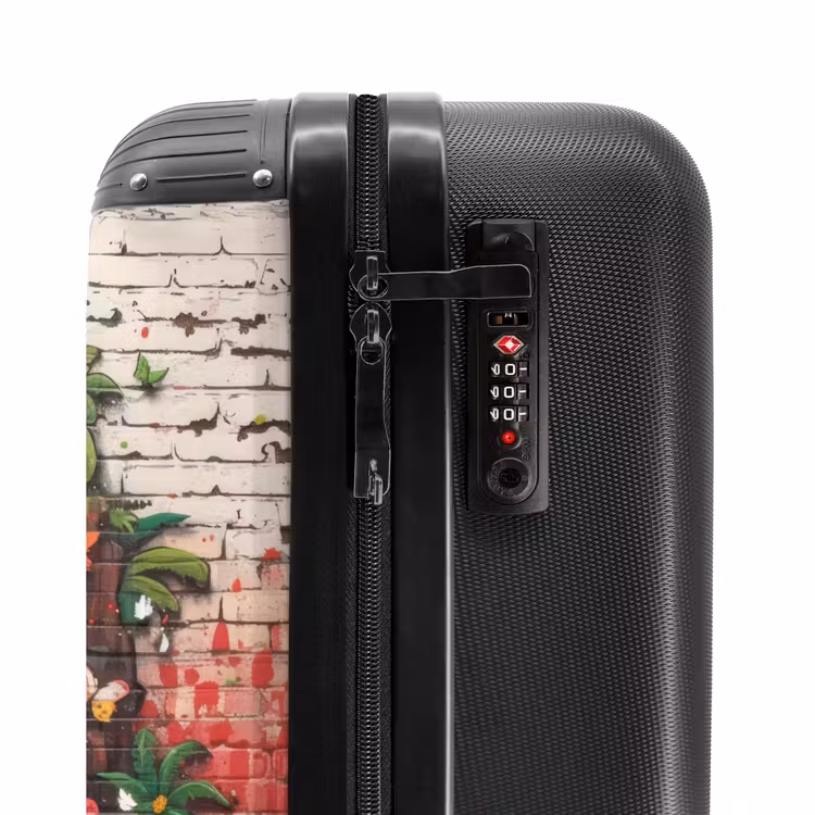 Suitcase - Waterfall in graffiti style — 5