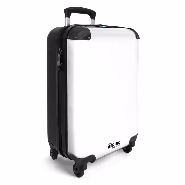 Suitcase - White print — 4