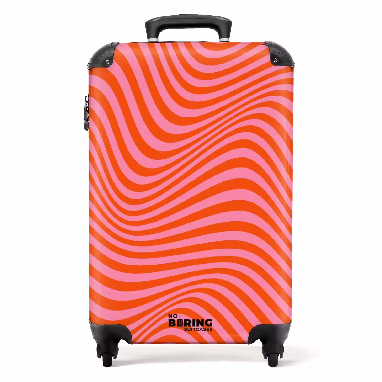 Suitcase - Waves - Red/Pink — 1