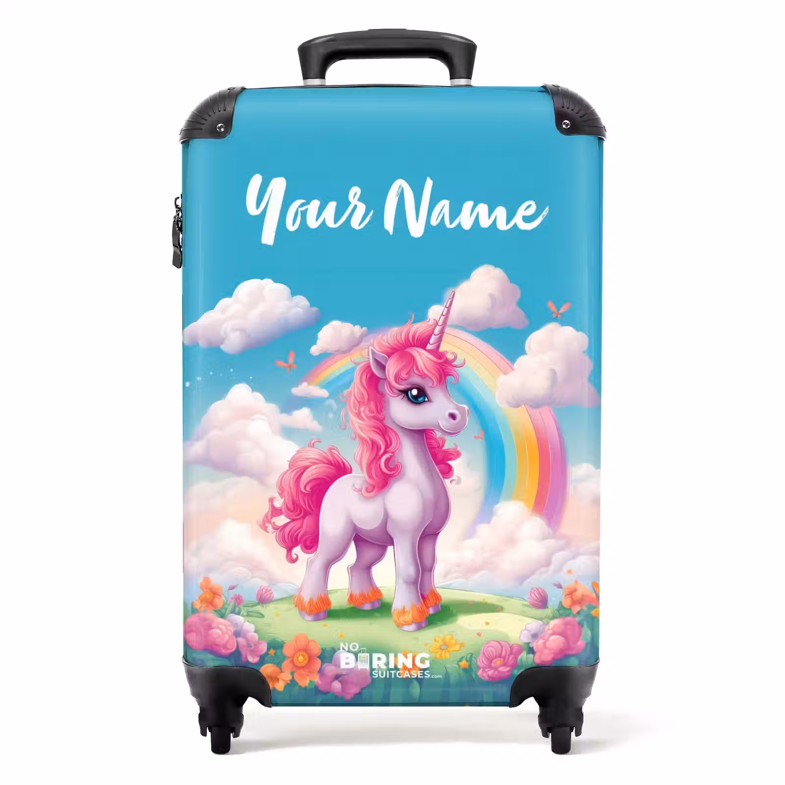 Suitcase with name - Rosie Rainbow — 1