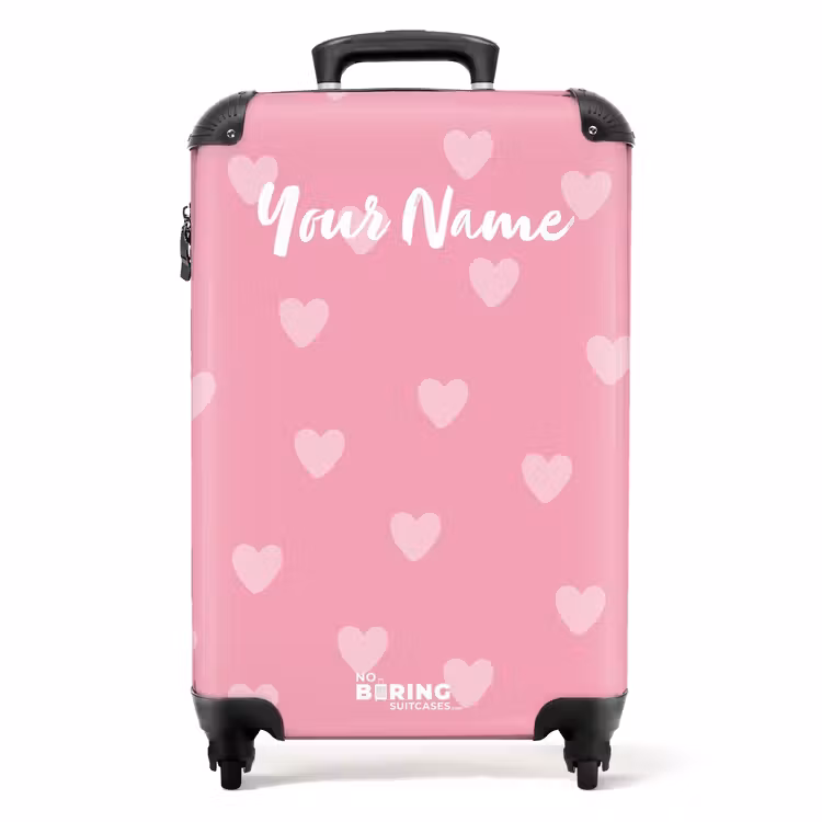 Suitcase with name - Heartbeat — 1