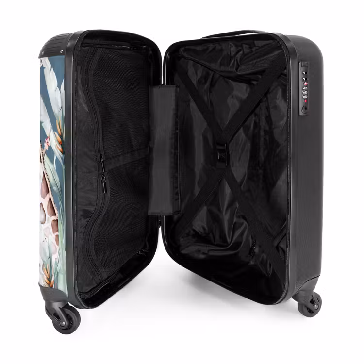 Suitcase with name - Jungle Animal Festival — 5