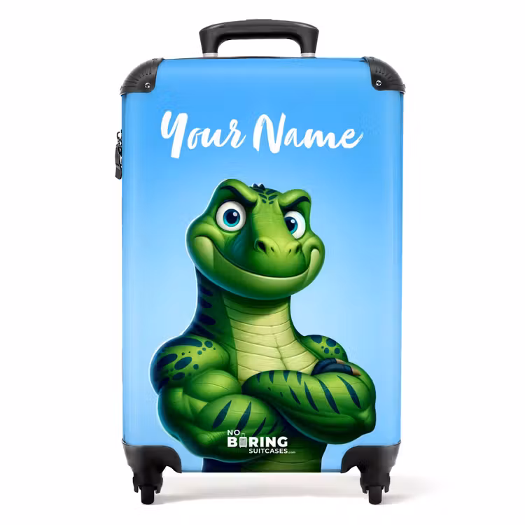 Suitcase with name - Musclesaurus — 1