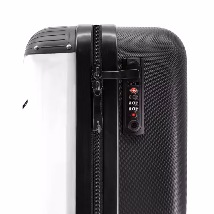 Suitcase with name - Prancing Unicorn with Rainbow Moons — 6