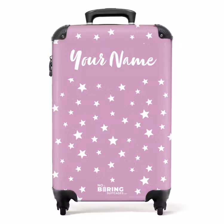 Suitcase with name - Stardust — 1