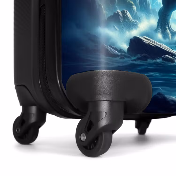 Suitcase with name - Thunderclap dino — 7