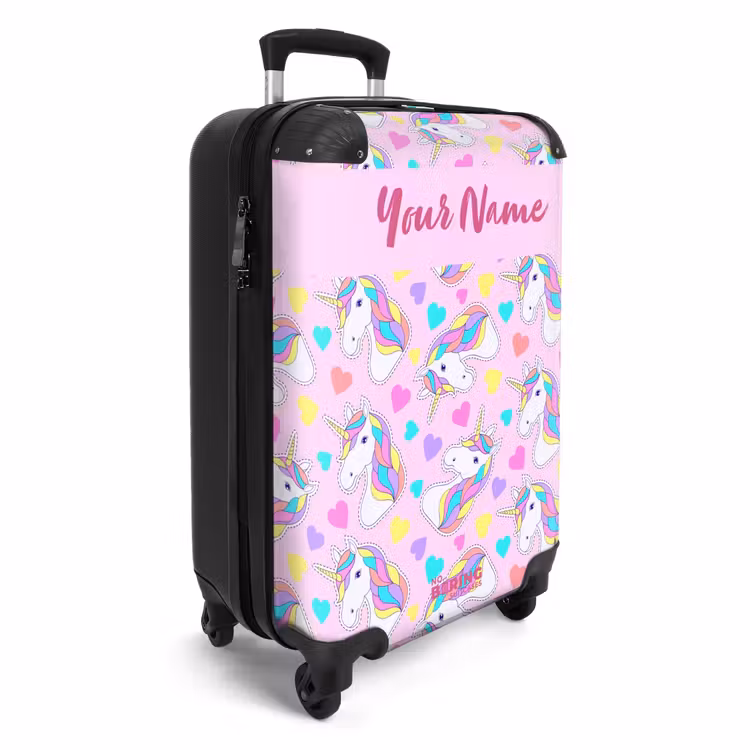 Suitcase with name - Unicorn euphoria — 2