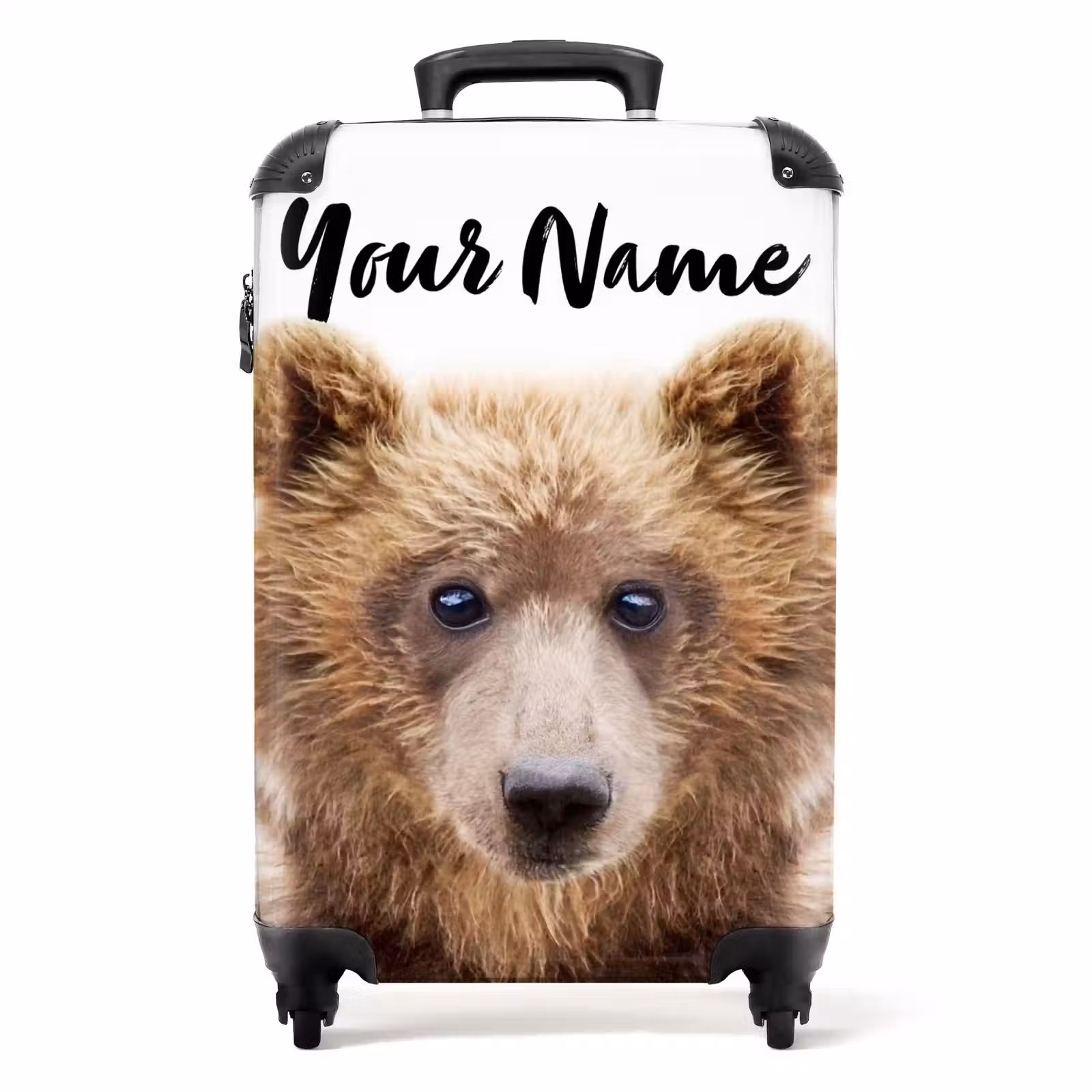 Suitcase with name - Bennie Bear — 1