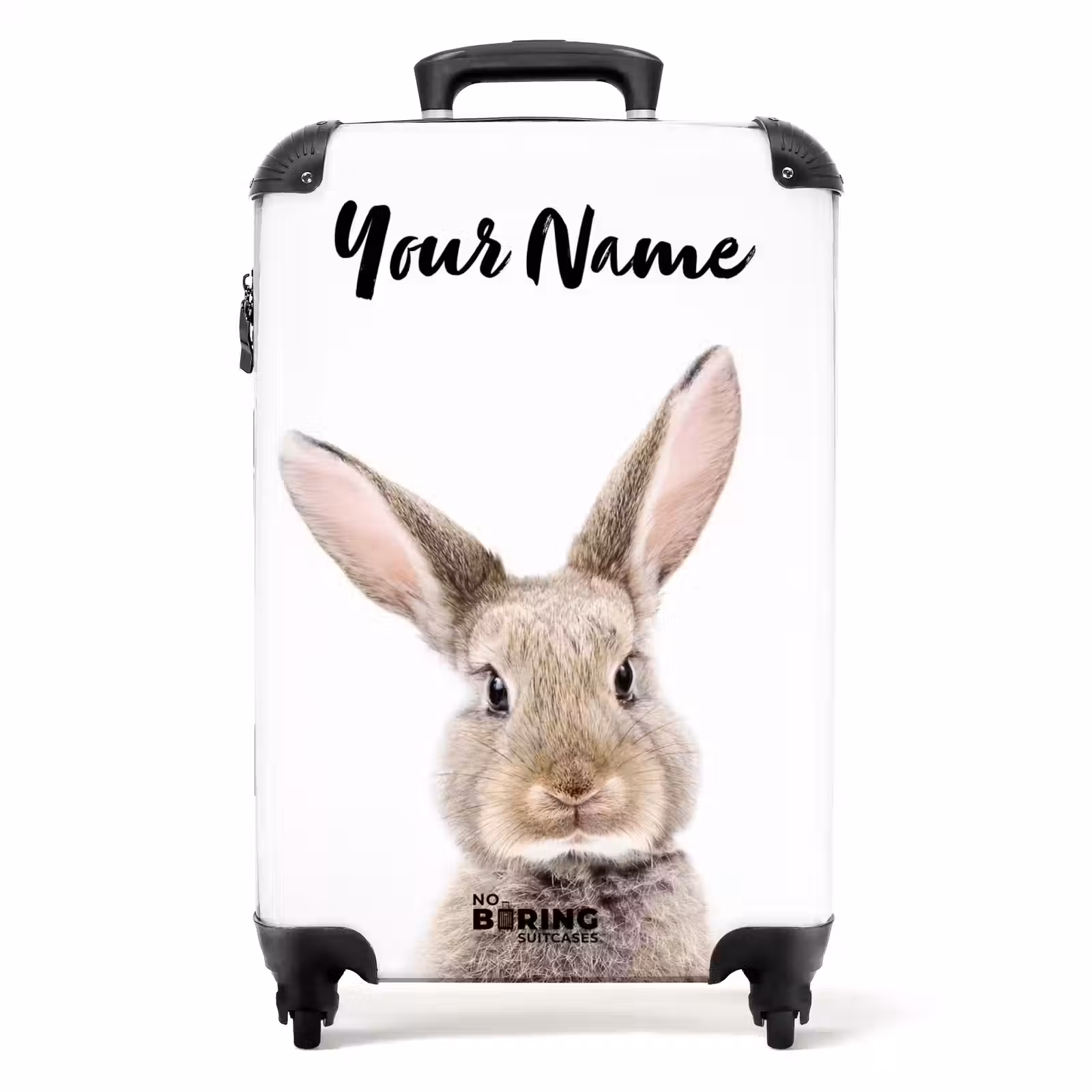 Suitcase with name - Koen Rabbit — 1