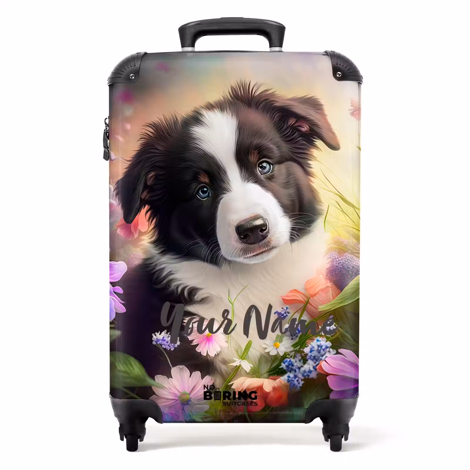 Suitcase with name - Lasse the Little Dog — 1
