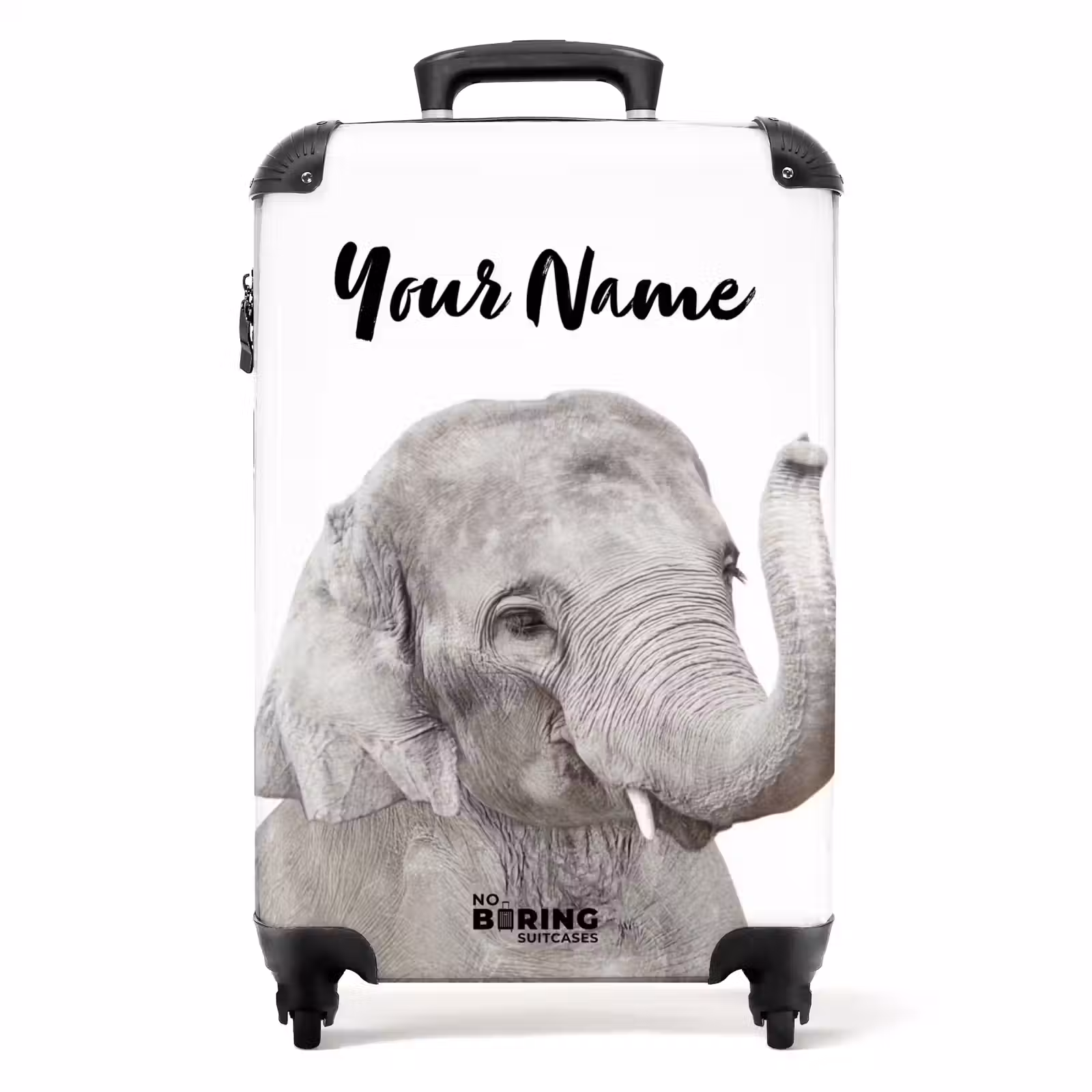 Suitcase with name - Oscar Elephant — 1