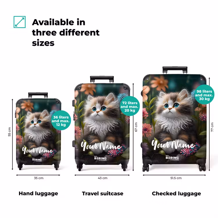 Suitcase with name - Cuddly Sjakie — 3