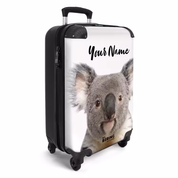 Suitcase with name - Cute Koala Bear — 2