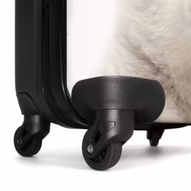 Suitcase with name - Cute Polar Bear — 6