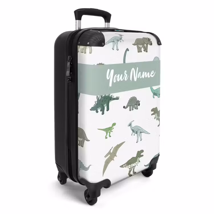 Suitcase with name - Dino Dynasty — 2