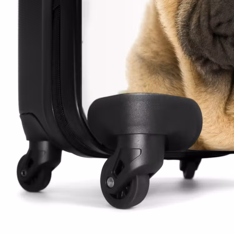 Suitcase with name - Dog with Angry Head — 6