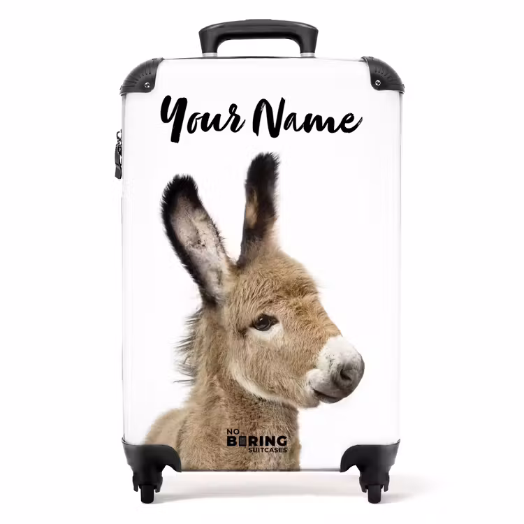 Suitcase with name - Eddy Donkey — 1