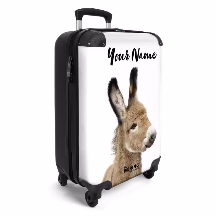 Suitcase with name - Eddy Donkey — 2