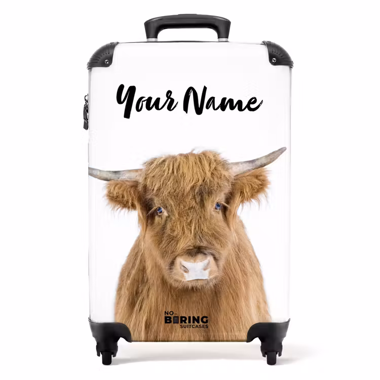 Suitcase with name - Halbe Highlander — 1