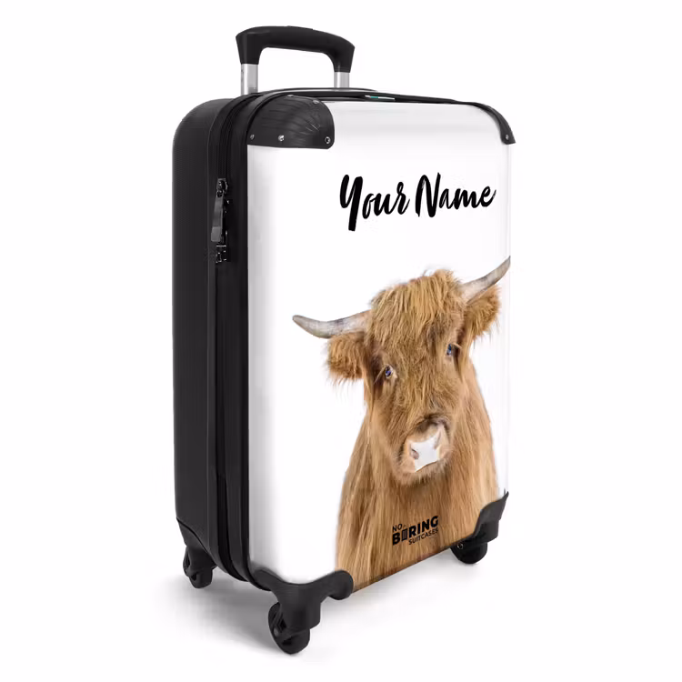 Suitcase with name - Halbe Highlander — 2