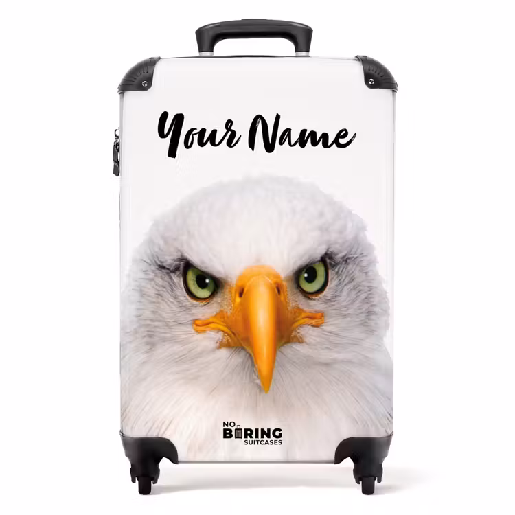 Suitcase with name - Harry the Hawk — 1