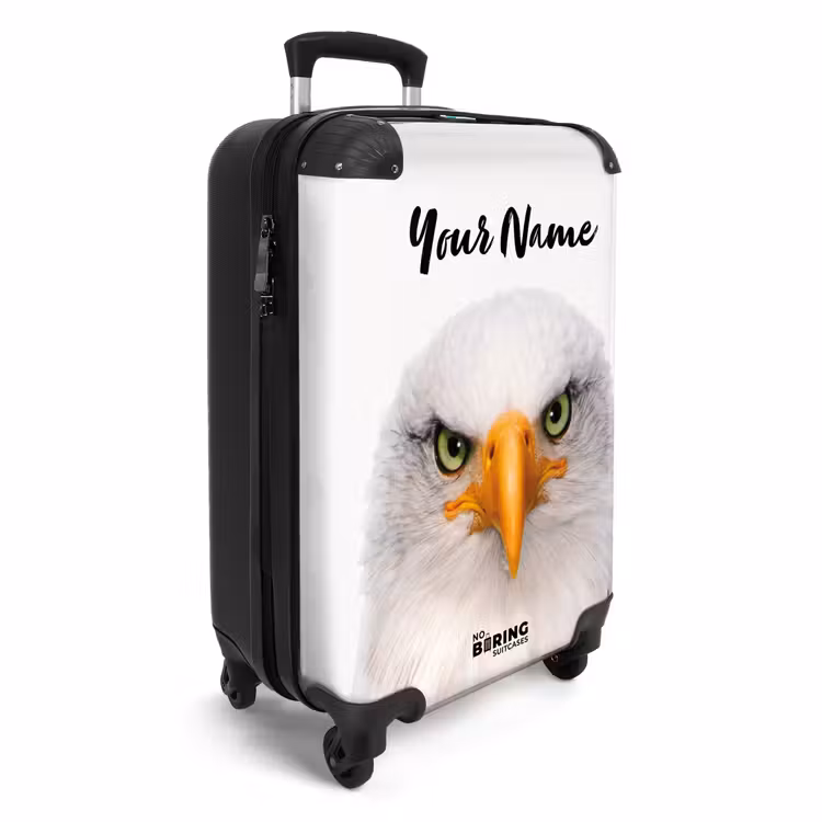 Suitcase with name - Harry the Hawk — 2