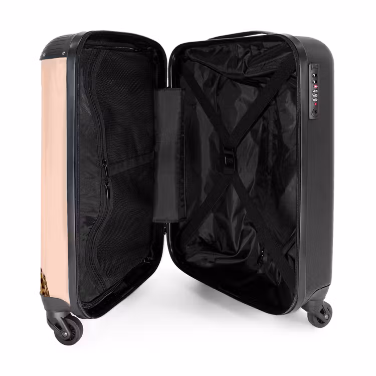 Suitcase with name - Monkey with Loly — 5