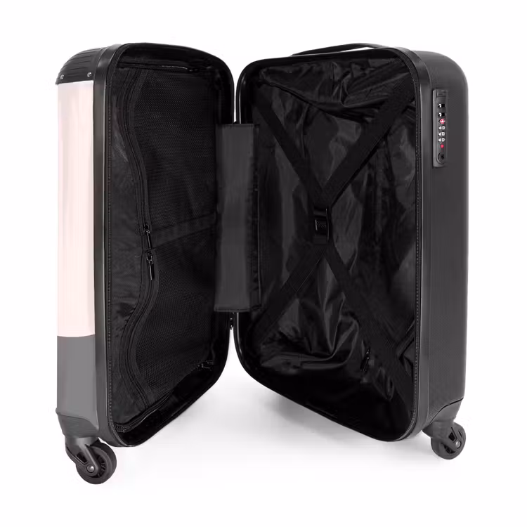 Suitcase with name - Sierk Ostrich Pink — 5