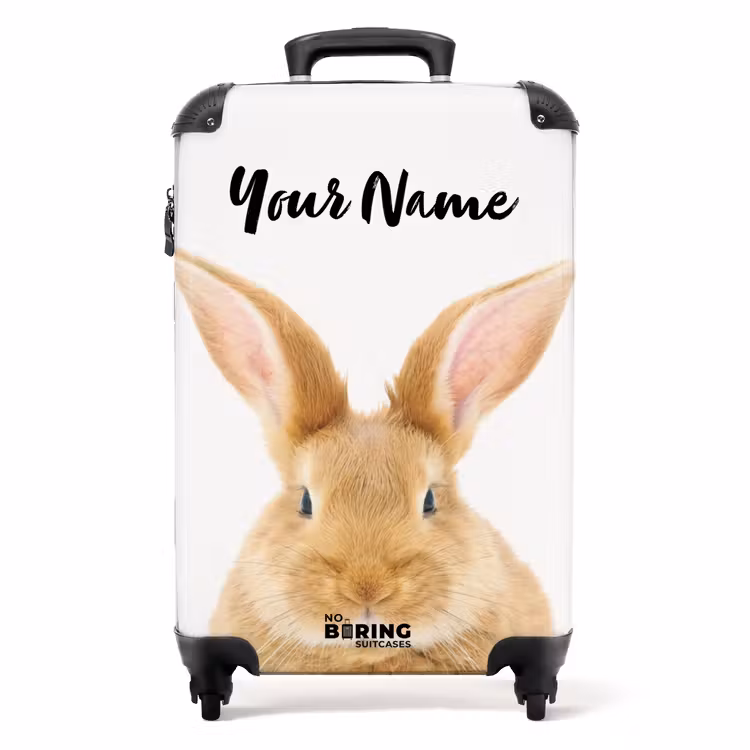 Suitcase with name - Sniffles with Satisfied Head — 1