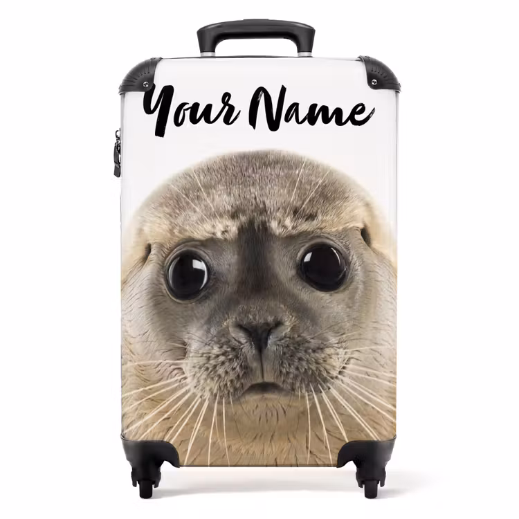 Suitcase with name - Zyon Seal — 1