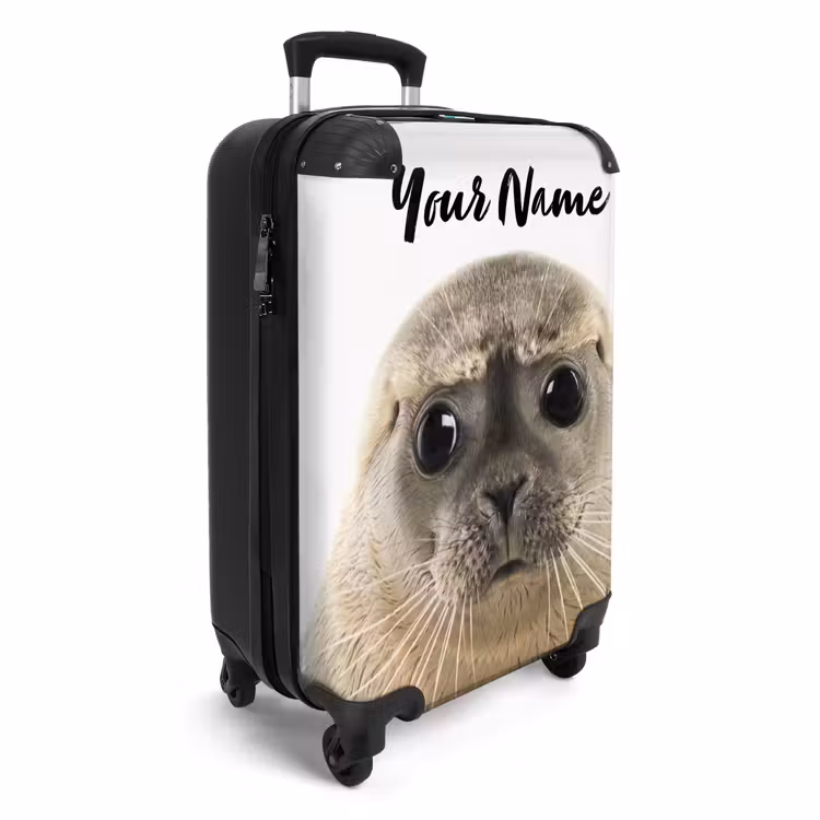 Suitcase with name - Zyon Seal — 2
