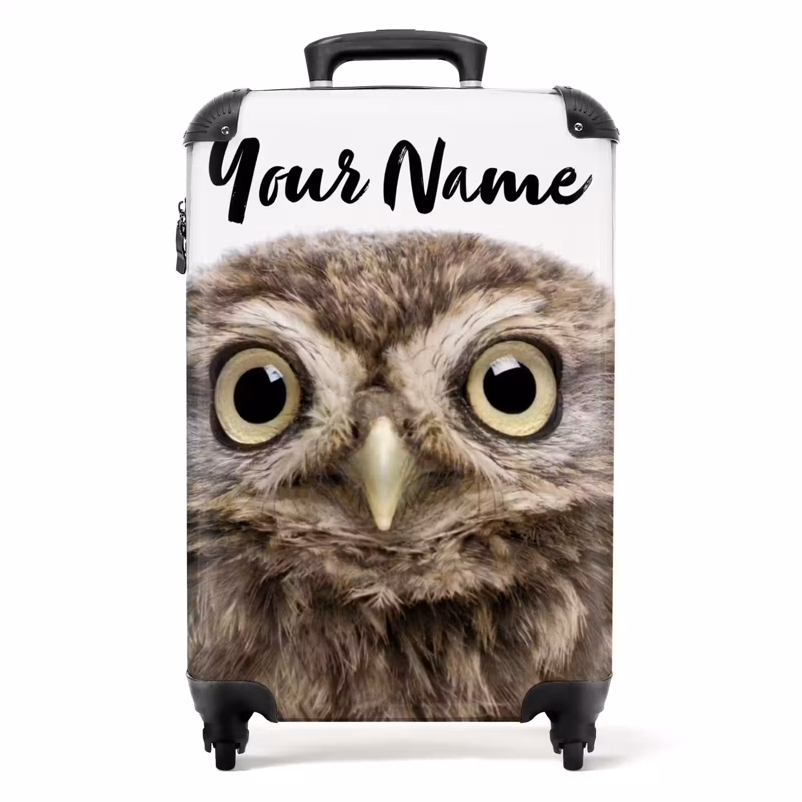 Suitcase with name - Ulke Owl — 1