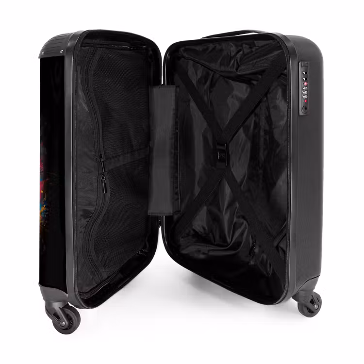 Suitcase with name - Game Controller Covered with Paint — 5