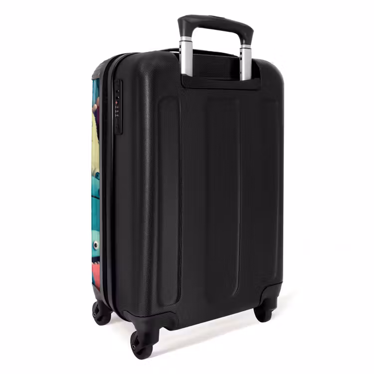 Suitcase with name - Monster Crowd — 4
